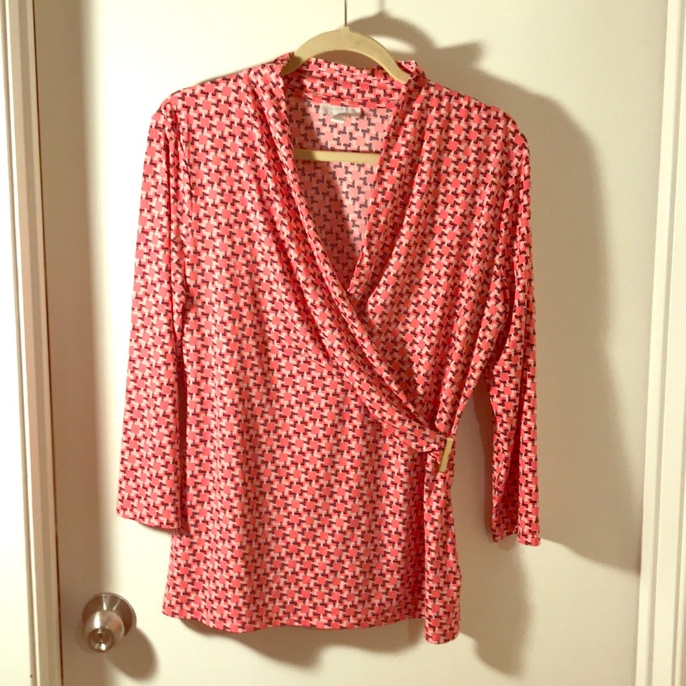 Charter club blouse pink